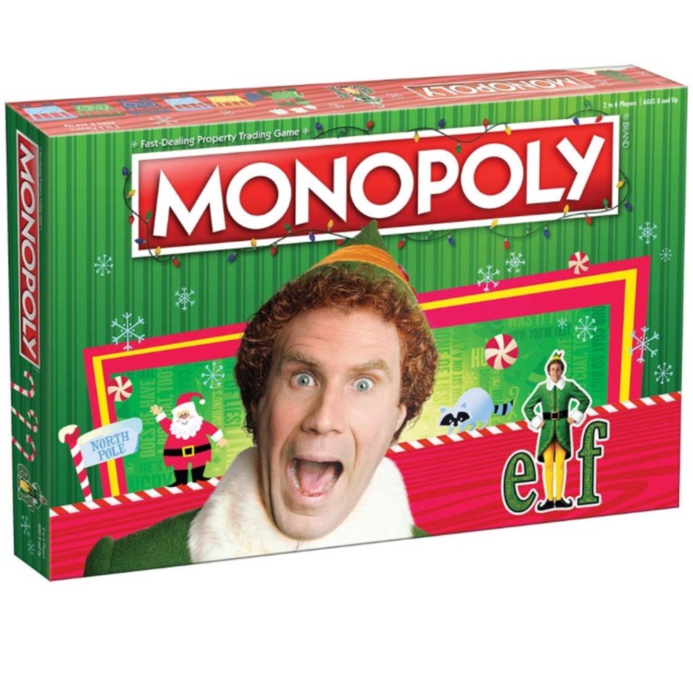 Monopoly Elf Board Game Brand New & Sealed